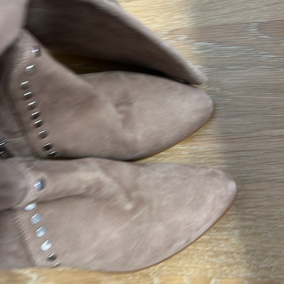 Aquatalia Stilleto heels Elegant Tan Knee-High Women's Boots size 8.5 New no box - Picture 12 of 13